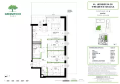 4 pokoje, mieszkanie 70,06 m², parter, oferta nr Nr 6, Greenwood Park , Warszawa, Wesoła, Stara Miłosna, ul. Jeździecka 30