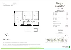 Dom 110,44 m², oferta nr A01.01, Royal Garden Wilanów, Warszawa, Wilanów, Błonia Wilanowskie, ul. Zdrowa 2