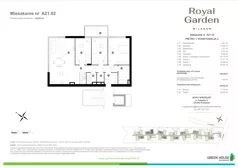 Dom 138,30 m², oferta nr A21.02, Royal Garden Wilanów, Warszawa, Wilanów, Błonia Wilanowskie, ul. Zdrowa 2