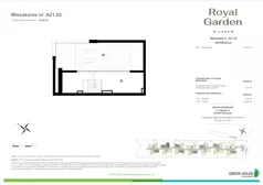 Dom 138,30 m², oferta nr A21.02, Royal Garden Wilanów, Warszawa, Wilanów, Błonia Wilanowskie, ul. Zdrowa 2