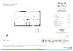 Dom 138,30 m², oferta nr A25.02, Royal Garden Wilanów, Warszawa, Wilanów, Błonia Wilanowskie, ul. Zdrowa 2