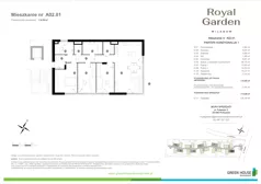 Dom 110,65 m², oferta nr A02.01, Royal Garden Wilanów, Warszawa, Wilanów, Błonia Wilanowskie, ul. Zdrowa 2