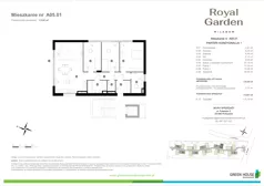 Dom 110,44 m², oferta nr A05.01, Royal Garden Wilanów, Warszawa, Wilanów, Błonia Wilanowskie, ul. Zdrowa 2