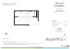Dom 138,07 m², oferta nr A07.02, Royal Garden Wilanów, Warszawa, Wilanów, Błonia Wilanowskie, ul. Zdrowa 2