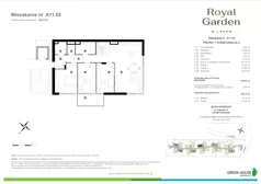 Dom 138,07 m², oferta nr A11.02, Royal Garden Wilanów, Warszawa, Wilanów, Błonia Wilanowskie, ul. Zdrowa 2