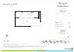 Dom 138,07 m², oferta nr A23.02, Royal Garden Wilanów, Warszawa, Wilanów, Błonia Wilanowskie, ul. Zdrowa 2