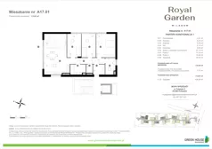 Dom 110,44 m², oferta nr A17.01, Royal Garden Wilanów, Warszawa, Wilanów, Błonia Wilanowskie, ul. Zdrowa 2