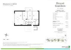 Dom 138,31 m², oferta nr A08.02, Royal Garden Wilanów, Warszawa, Wilanów, Błonia Wilanowskie, ul. Zdrowa 2