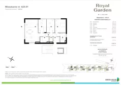 Dom 110,44 m², oferta nr A25.01, Royal Garden Wilanów, Warszawa, Wilanów, Błonia Wilanowskie, ul. Zdrowa 2