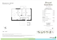 Dom 138,30 m², oferta nr A01.02, Royal Garden Wilanów, Warszawa, Wilanów, Błonia Wilanowskie, ul. Zdrowa 2