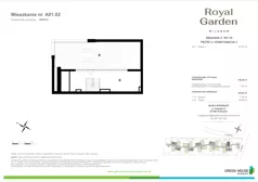 Dom 138,30 m², oferta nr A01.02, Royal Garden Wilanów, Warszawa, Wilanów, Błonia Wilanowskie, ul. Zdrowa 2