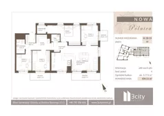 4 pokoje, mieszkanie 104,51 m², piętro 4, oferta nr M.18-19, Nowa Pólnica, Gdańsk, Jasień, ul. Pólnicy