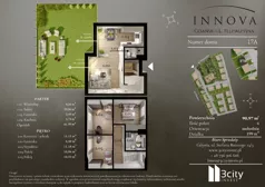 4 pokoje, mieszkanie 90,97 m², parter, oferta nr A_17a, Innova, Gdańsk, Matarnia, ul. Telewizyjna