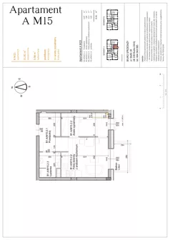 1 pokój, mieszkanie 31,81 m², piętro 2, oferta nr AM15, Osiedle Rodzinne 3, Busko-Zdrój, ul. Młyńska