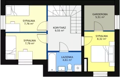 5 pokoi, mieszkanie 84,82 m², parter, oferta nr 1B/1, Budziwojska 3, Rzeszów, Budziwój, ul. Budziwojska 3