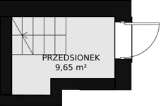 3 pokoje, mieszkanie 54,53 m², piętro 1, oferta nr 1B/5b, Budziwojska 3, Rzeszów, Budziwój, ul. Budziwojska 3
