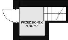 3 pokoje, mieszkanie 62,52 m², piętro 1, oferta nr 1D/2b, Budziwojska 3, Rzeszów, Budziwój, ul. Budziwojska 3