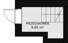 3 pokoje, mieszkanie 53,96 m², piętro 1, oferta nr 1F/4b, Budziwojska 3, Rzeszów, Budziwój, ul. Budziwojska 3
