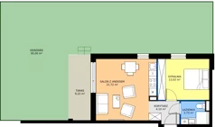 2 pokoje, mieszkanie 42,65 m², piętro 2, oferta nr 30, Traviata, Warszawa, Białołęka, Kobiałka, ul. Giuseppe Verdiego 22