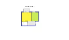 2 pokoje, mieszkanie 37,69 m², piętro 1, oferta nr D2, Grzybowa 4, Oborniki Śląskie, ul. Grzybowa 4