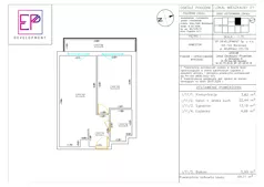 2 pokoje, mieszkanie 44,11 m², piętro 1, oferta nr i11, Osiedle Pogodne, NOWY ETAP bud. I, J, Nowy Dwór Mazowiecki, Nowodworzanka, ul. Pogodna / Leśna / Dębowa