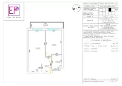 2 pokoje, mieszkanie 44,16 m², piętro 3, oferta nr i31, Osiedle Pogodne, NOWY ETAP bud. I, J, Nowy Dwór Mazowiecki, Nowodworzanka, ul. Pogodna / Leśna / Dębowa