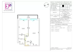 2 pokoje, mieszkanie 44,20 m², piętro 5, oferta nr i59, Osiedle Pogodne bud. I, J, Nowy Dwór Mazowiecki, Nowodworzanka, ul. Pogodna / Leśna / Dębowa