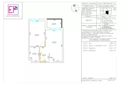 2 pokoje, mieszkanie 39,03 m², piętro 1, oferta nr J09, Osiedle Pogodne bud. I, J, Nowy Dwór Mazowiecki, Nowodworzanka, ul. Pogodna / Leśna / Dębowa