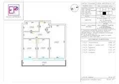 3 pokoje, mieszkanie 49,06 m², piętro 1, oferta nr i15, Osiedle Pogodne, NOWY ETAP bud. I, J, Nowy Dwór Mazowiecki, Nowodworzanka, ul. Pogodna / Leśna / Dębowa