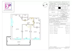 3 pokoje, mieszkanie 55,63 m², piętro 2, oferta nr i27, Osiedle Pogodne, NOWY ETAP bud. I, J, Nowy Dwór Mazowiecki, Nowodworzanka, ul. Pogodna / Leśna / Dębowa