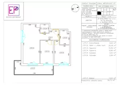 3 pokoje, mieszkanie 55,72 m², piętro 3, oferta nr i37, Osiedle Pogodne bud. I, J, Nowy Dwór Mazowiecki, Nowodworzanka, ul. Pogodna / Leśna / Dębowa