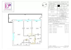 3 pokoje, mieszkanie 60,25 m², piętro 4, oferta nr i48, Osiedle Pogodne bud. I, J, Nowy Dwór Mazowiecki, Nowodworzanka, ul. Pogodna / Leśna / Dębowa