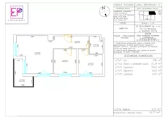 3 pokoje, mieszkanie 52,77 m², piętro 1, oferta nr J07, Osiedle Pogodne, NOWY ETAP bud. I, J, Nowy Dwór Mazowiecki, Nowodworzanka, ul. Pogodna / Leśna / Dębowa