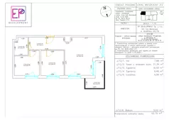 3 pokoje, mieszkanie 52,79 m², piętro 1, oferta nr J12, Osiedle Pogodne, NOWY ETAP bud. I, J, Nowy Dwór Mazowiecki, Nowodworzanka, ul. Pogodna / Leśna / Dębowa