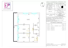 3 pokoje, mieszkanie 58,37 m², piętro 5, oferta nr J32, Osiedle Pogodne, NOWY ETAP bud. I, J, Nowy Dwór Mazowiecki, Nowodworzanka, ul. Pogodna / Leśna / Dębowa