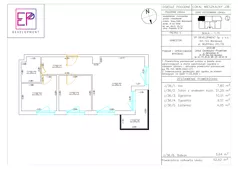 3 pokoje, mieszkanie 52,62 m², piętro 5, oferta nr J36, Osiedle Pogodne, NOWY ETAP bud. I, J, Nowy Dwór Mazowiecki, Nowodworzanka, ul. Pogodna / Leśna / Dębowa
