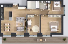 4 pokoje, mieszkanie 90,65 m², piętro 3, oferta nr WP-33, Warzelnicza Park, Warszawa, Białołęka, Brzeziny, ul. Warzelnicza