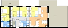 5 pokoi, mieszkanie 95,77 m², piętro 5, oferta nr M57, Wywrockiego 11 - mieszkania, Rzeszów, Staroniwa, ul. Wywrockiego 11