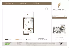 1 pokój, mieszkanie 31,54 m², piętro 1, oferta nr PK-LM-01, Plastyczna Kamienica przy Sympatycznej, Warszawa, Włochy, Nowe Włochy, ul Sympatyczna 