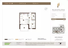 2 pokoje, mieszkanie 44,68 m², piętro 1, oferta nr PK-LM-05, Plastyczna Kamienica przy Sympatycznej, Warszawa, Włochy, Nowe Włochy, ul Sympatyczna 