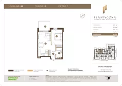 2 pokoje, mieszkanie 46,24 m², piętro 1, oferta nr PK-LM-08, Plastyczna Kamienica przy Sympatycznej, Warszawa, Włochy, Nowe Włochy, ul Sympatyczna 
