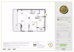 3 pokoje, mieszkanie 78,97 m², piętro 2, oferta nr WKJ-LM-10, Wola Księcia Janusza, Warszawa, Wola, Koło, ul. Księcia Janusza Warszawa 