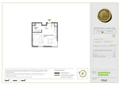 1 pokój, mieszkanie 31,07 m², piętro 2, oferta nr WKJ-LM-07, Wola Księcia Janusza, Warszawa, Wola, Koło, ul. Księcia Janusza Warszawa 