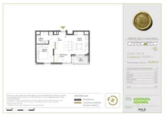 2 pokoje, apartament 44,03 m², piętro 1, oferta nr WKJ-LM-19, Wola Księcia Janusza, Warszawa, Wola, Koło, ul. Księcia Janusza