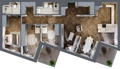 4 pokoje, apartament 108,81 m², piętro 13, oferta nr 114, Północna 31, Lublin, Śródmieście, Czechów Południowy, ul. Północna 31