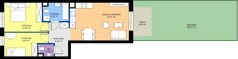 3 pokoje, mieszkanie 59,98 m², parter, oferta nr 4, Choiny 3 Budynek B2, Lublin, Czechów Północny, ul. Choiny 3