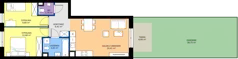 3 pokoje, mieszkanie 59,98 m², parter, oferta nr 40, Choiny 3 Budynek B2, Lublin, Czechów Północny, ul. Choiny 3