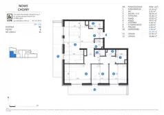 4 pokoje, mieszkanie 97,59 m², piętro 6, oferta nr 31, Choiny 3 Budynek B2, Lublin, Czechów Północny, ul. Choiny 3