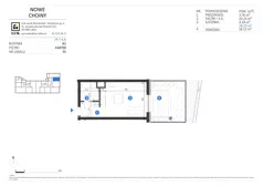 1 pokój, mieszkanie 28,20 m², parter, oferta nr 35, Choiny 3 Budynek B2, Lublin, Czechów Północny, ul. Choiny 3
