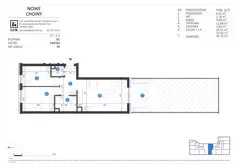3 pokoje, mieszkanie 59,98 m², parter, oferta nr 40, Choiny 3 Budynek B2, Lublin, Czechów Północny, ul. Choiny 3
